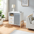 Commode parfaite dressing gris clair moderne