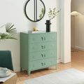Commode industrielle gris clair 80 x 40 x 92 cm