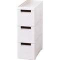 Petit56.5 x 42 x 19 cm, meuble sur pied gris clair malin