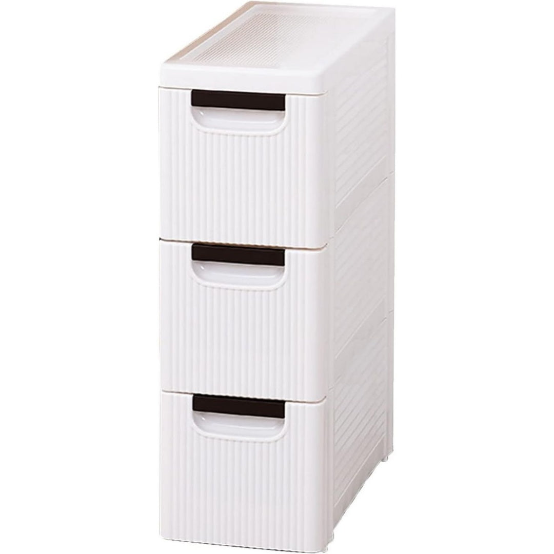 Petit56.5 x 42 x 19 cm, meuble sur pied gris clair malin