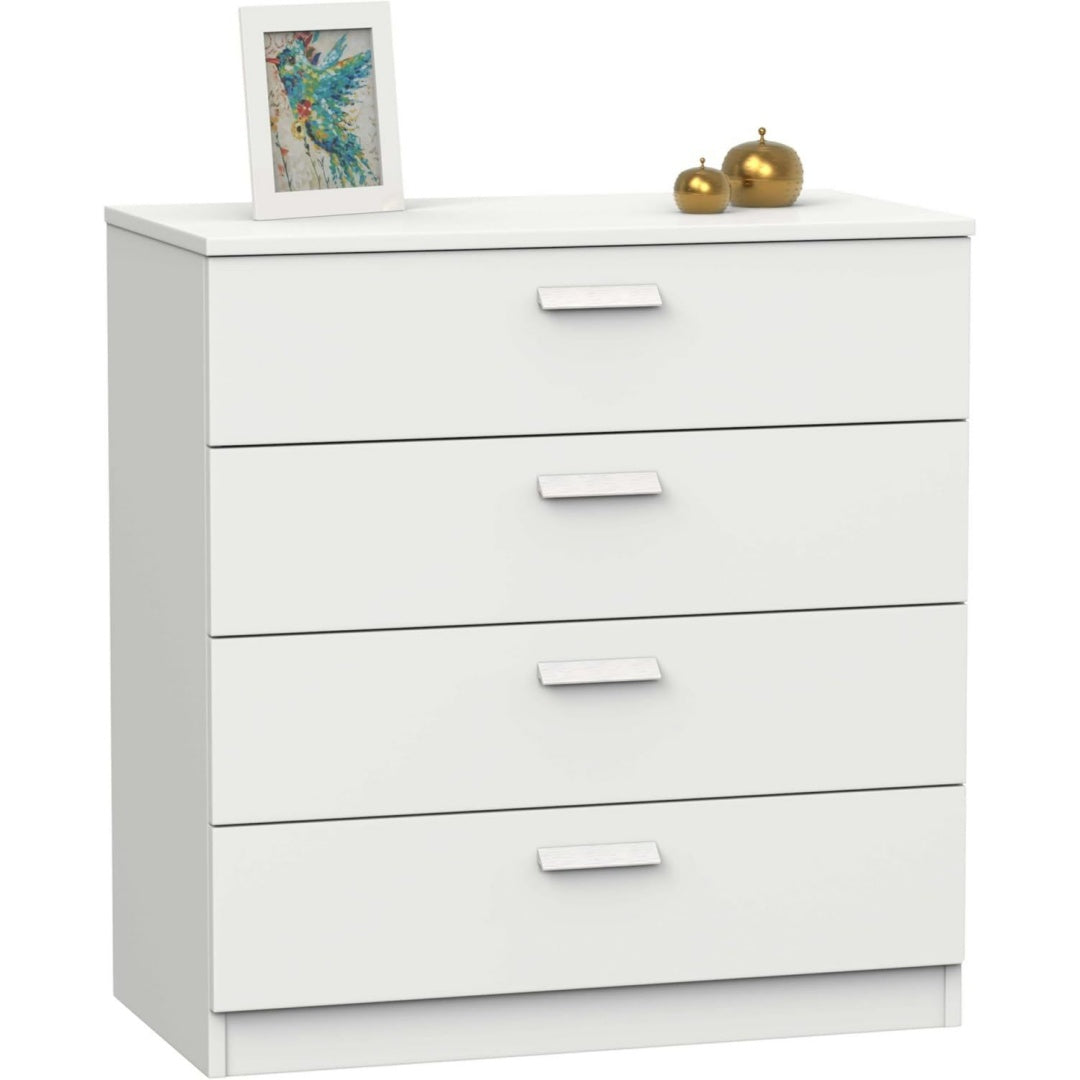 Coffre a tiroirs gris clair parfait chambre