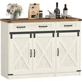 Gris clair buffet securite renforcee 3 portes et 2 tiroirs