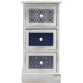 Commode en rotin Grise ideal salon