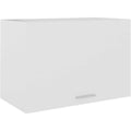 Rangement sans effort, rangement suspendu gris clair en bois