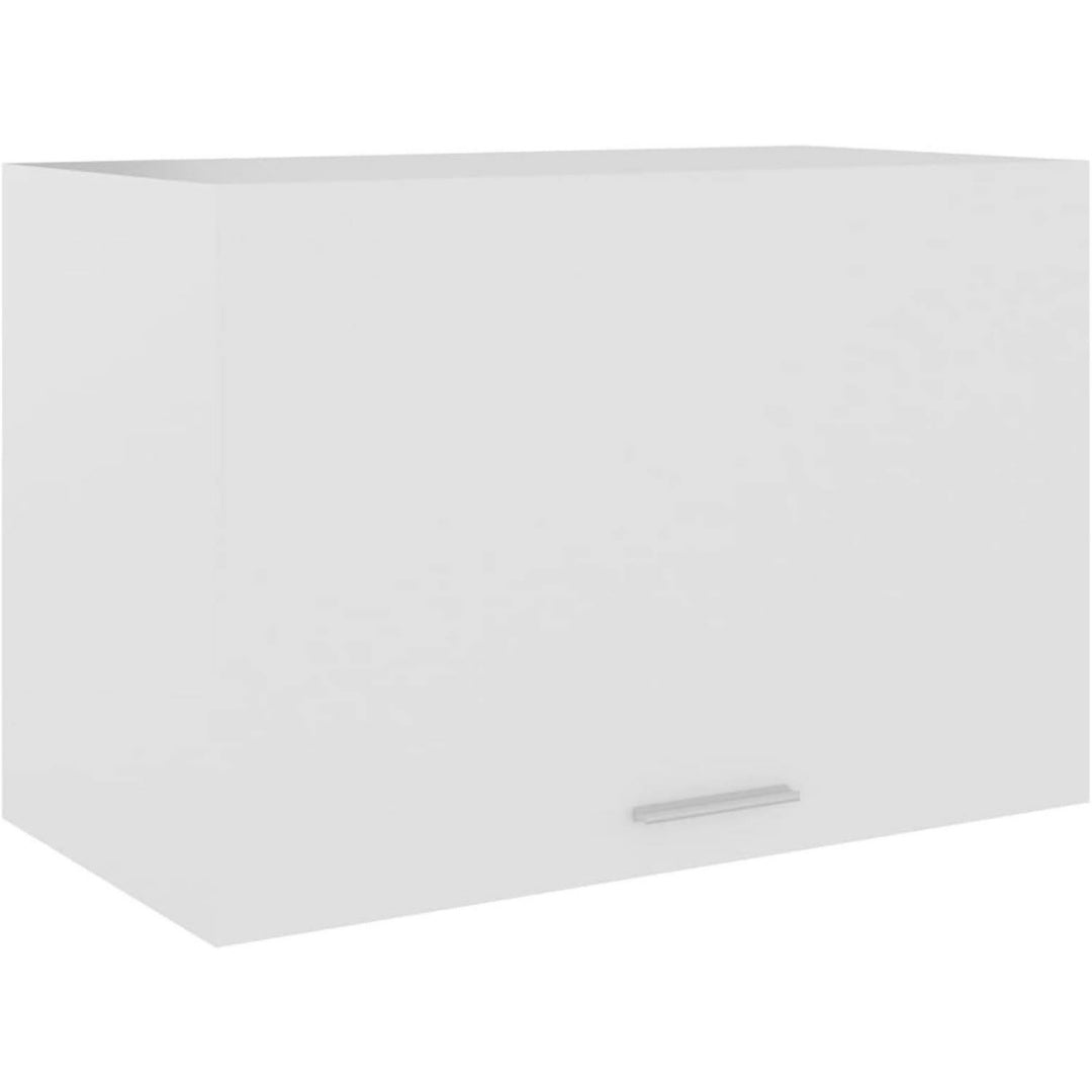 Rangement sans effort, rangement suspendu gris clair en bois