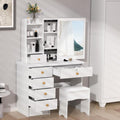 Minimaliste coiffeuse gris clair bien agencee
