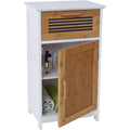 Coffre a tiroirs rangement pratique marron moderne